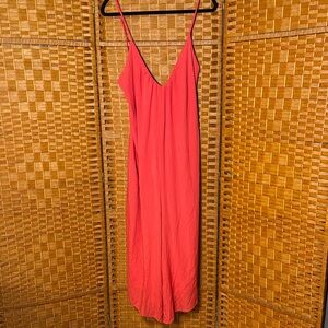 Willow & Root Coral pant romper